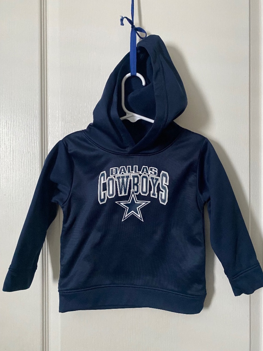 NFL  DALLAS Cowboys Kids Navy Hoodie